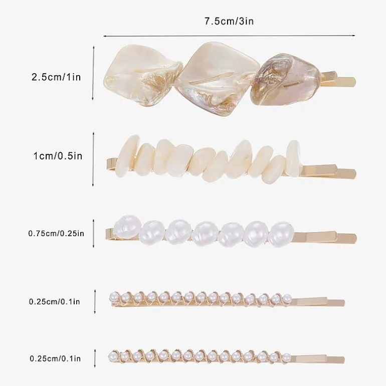 Bijoux Bar 5-pc. Multi Color Bobby Pin