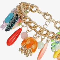 Bijoux Bar Womens Charm Bracelet