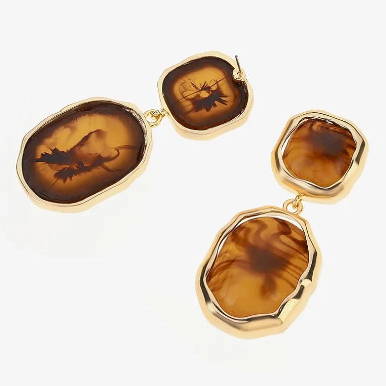 Bijoux Bar Womens Drop Earrings