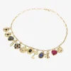 Bijoux Bar Womens 16 Inch Chain Necklace