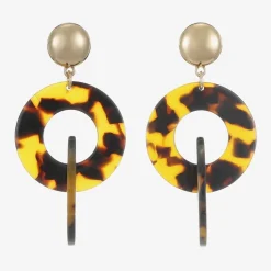 Bijoux Bar Womens Round Hypoallergenic Drop Earrings