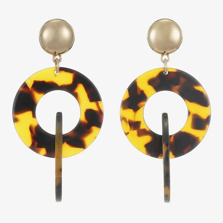 Bijoux Bar Womens Round Hypoallergenic Drop Earrings