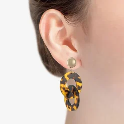Bijoux Bar Womens Round Hypoallergenic Drop Earrings