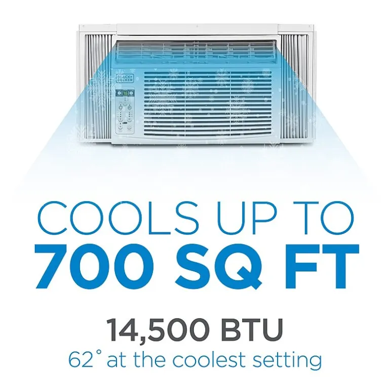 Black+Decker 14500 Btu Ac Window A/C
