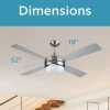Black+Decker Ceiling Fan Bcf5252r