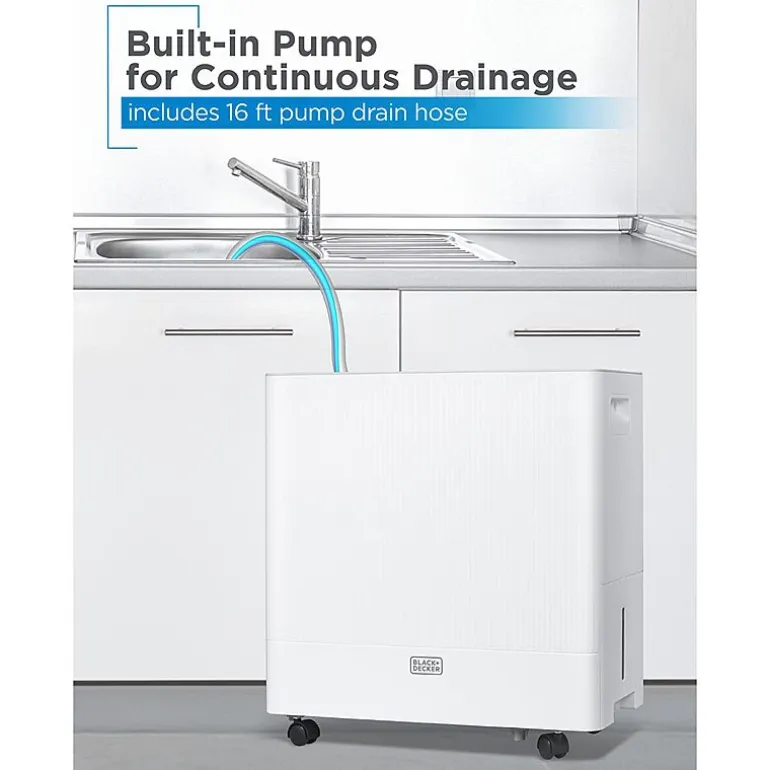 Black+Decker 50p Dehumid Dehumidifier