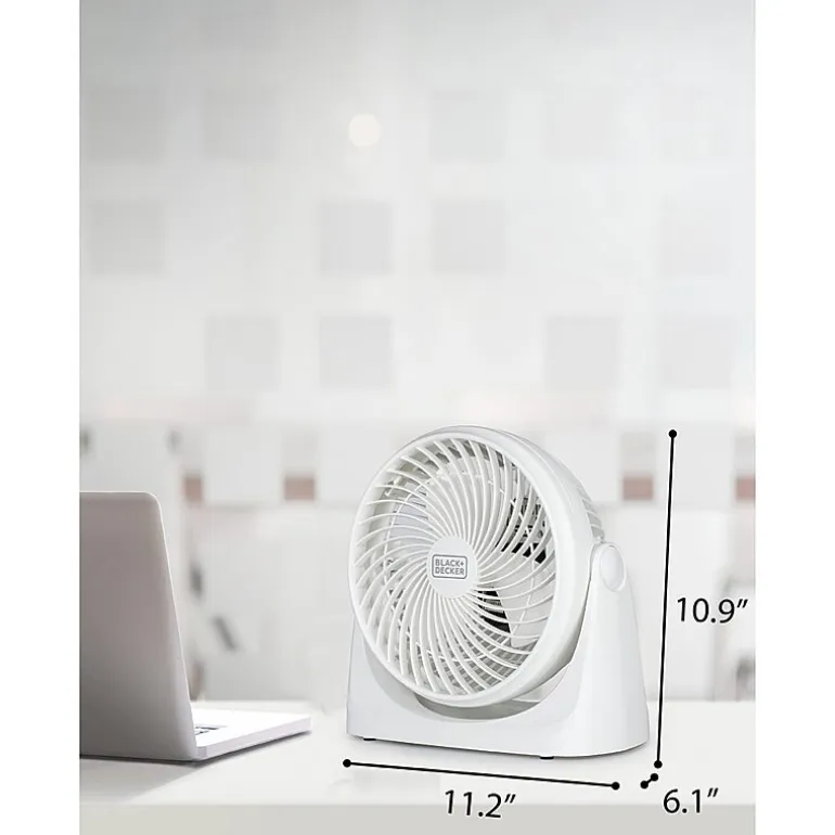 Black+Decker Portable Tubro Desk Fan
