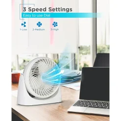 Black+Decker Portable Tubro Desk Fan
