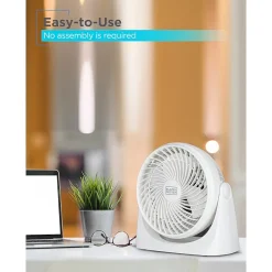 Black+Decker Portable Tubro Desk Fan