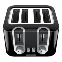 Black+Decker 4-Slice Electric Toaster