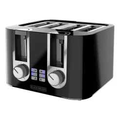 Black+Decker 4-Slice Electric Toaster