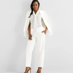 Black Label by Evan-Picone Crepe Womens Classic Fit Straight Suit Pant
