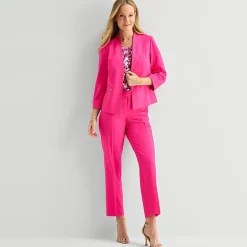 Black Label by Evan-Picone Crepe Womens Classic Fit Straight Suit Pant