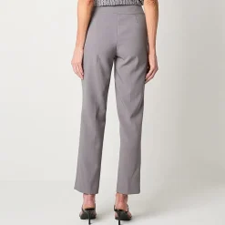 Black Label by Evan-Picone Crepe Womens Classic Fit Straight Suit Pant