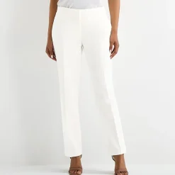 Black Label by Evan-Picone Crepe Womens Classic Fit Straight Suit Pant