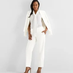 Black Label by Evan-Picone Crepe Womens Classic Fit Straight Suit Pant