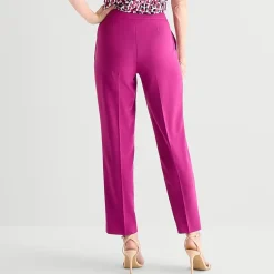 Black Label by Evan-Picone Crepe Womens Classic Fit Straight Suit Pant