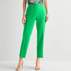 Black Label by Evan-Picone Crepe Womens Classic Fit Straight Suit Pant