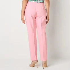 Black Label by Evan-Picone Womens Classic Fit Straight Suit Pant