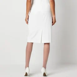 Black Label by Evan-Picone Womens Suit Skirt