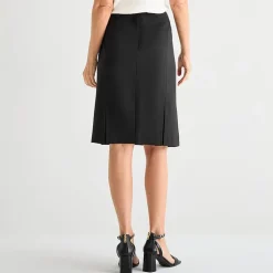Black Label by Evan-Picone Womens Suit Skirt