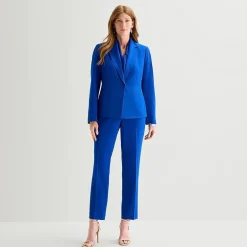 Black Label by Evan-Picone Womens Classic Fit Suit Jacket