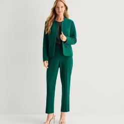 Black Label by Evan-Picone Womens Classic Fit Suit Jacket