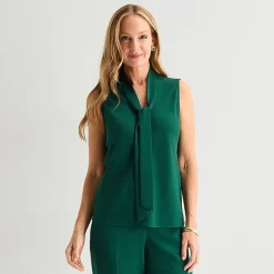Black Label by Evan-Picone Womens Classic Fit Suit Jacket