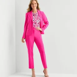 Black Label by Evan-Picone Womens Classic Fit Suit Jacket
