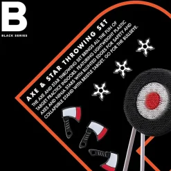 Black Series Axe Throwing Target Set
