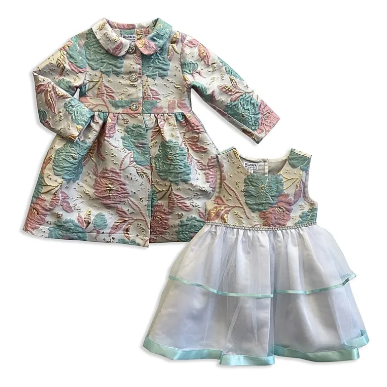 Blueberi Boulevard Baby Girls 2-pc. Dress Set