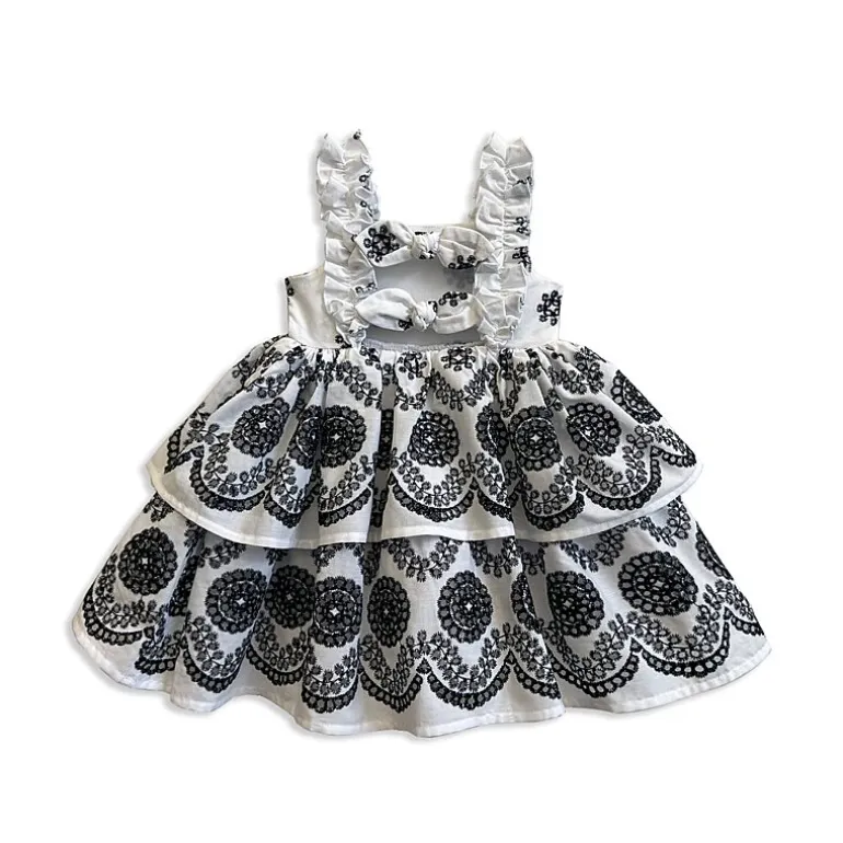 Blueberi Boulevard Toddler Girls Sleeveless A-Line Dress