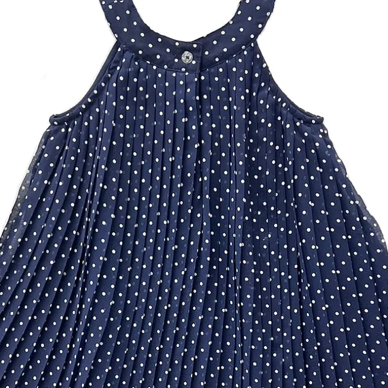 Blueberi Boulevard Toddler Girls Sleeveless A-Line Dress