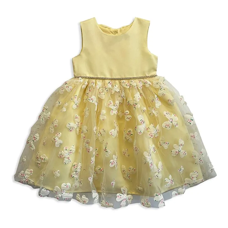 Blueberi Boulevard Toddler Girls Sleeveless A-Line Dress