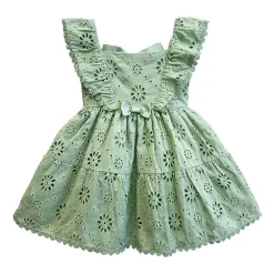 Blueberi Boulevard Toddler Girls Sleeveless A-Line Dress