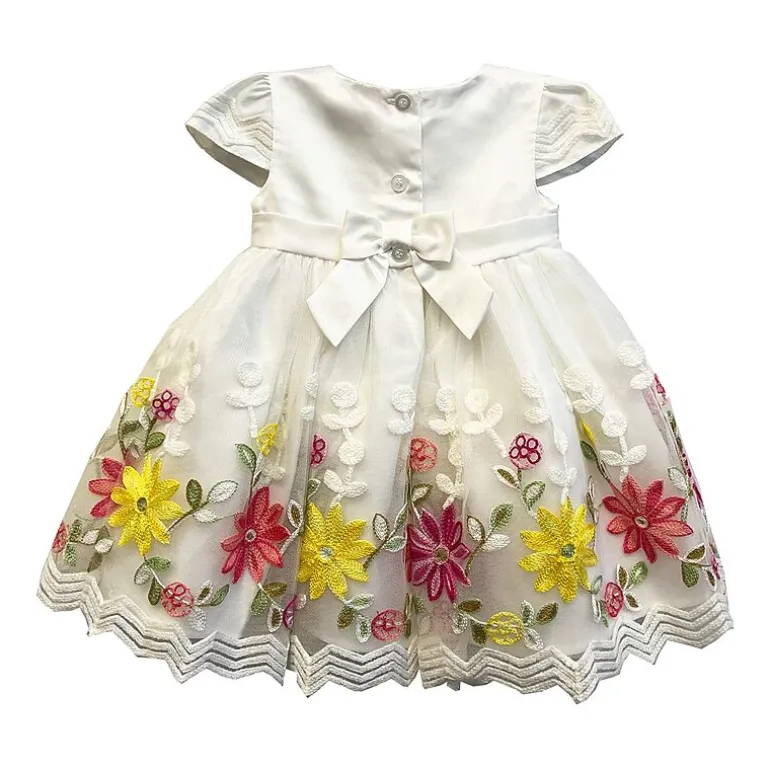 Blueberi Boulevard Toddler Girls Short Sleeve A-Line Dress