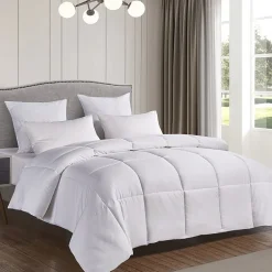 Blue Ridge Home Fashions Naples 700 Thread Count Sateen Cotton Down Alternative Comforter