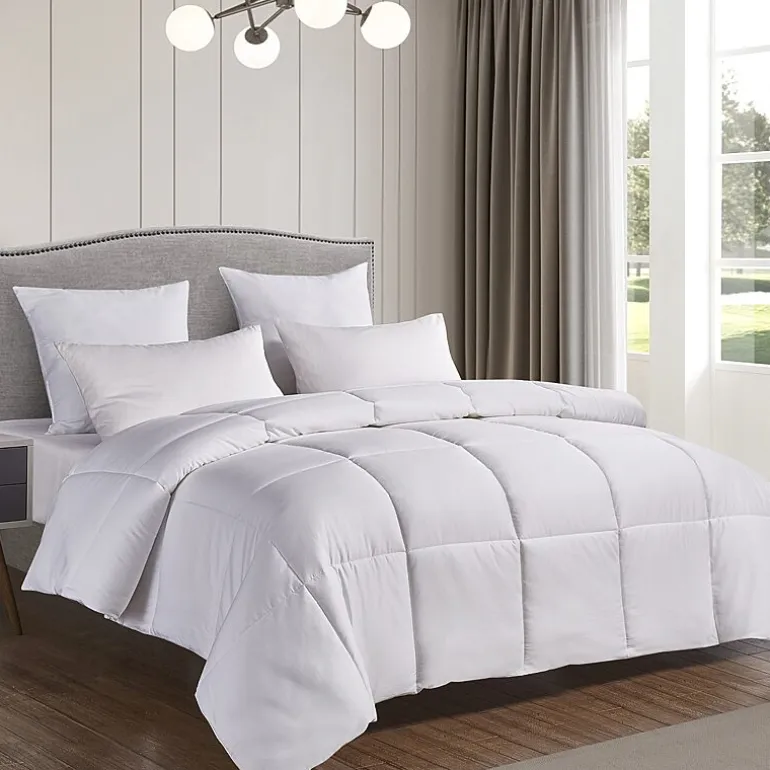 Blue Ridge Home Fashions Naples 700 Thread Count Sateen Cotton Down Alternative Comforter
