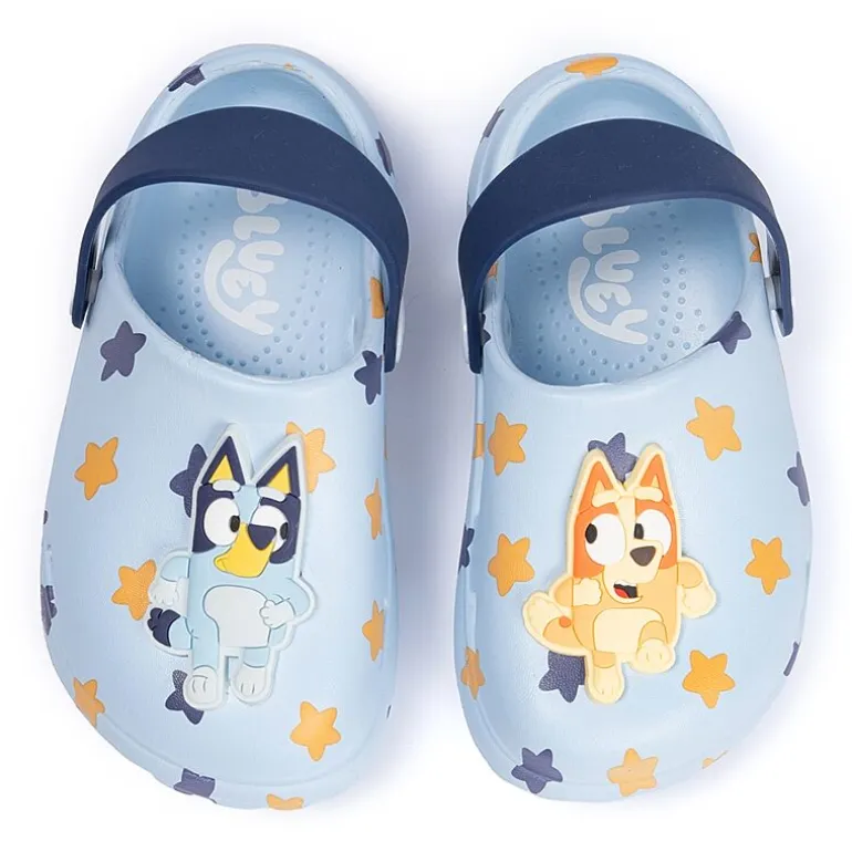 Bluey & Bingo Toddler Unisex Round Closed Toe Clogs