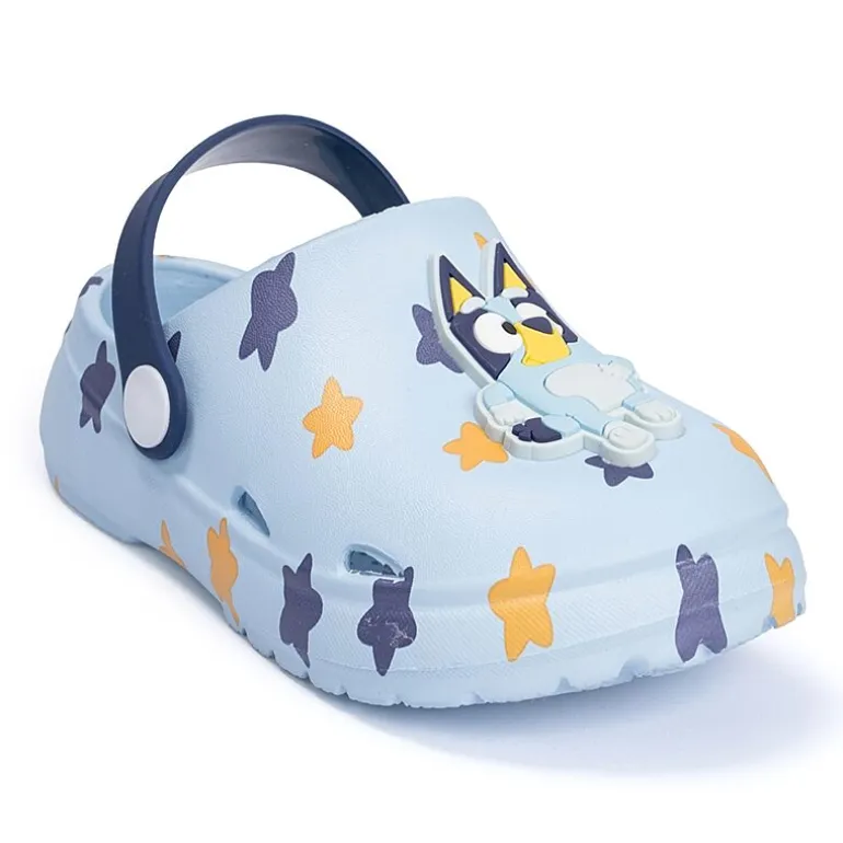 Bluey & Bingo Toddler Unisex Round Closed Toe Clogs