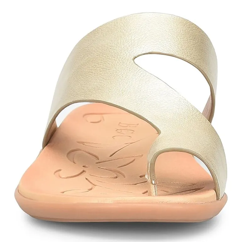 BOC by Born Womens Hazy Toe Ring Strap Flat Sandals