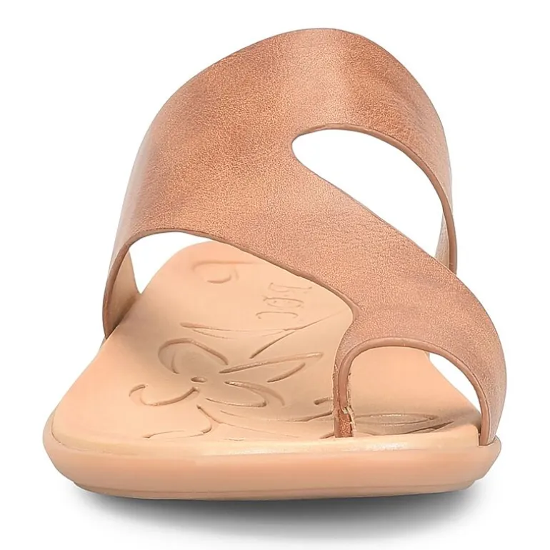 BOC by Born Womens Hazy Toe Ring Strap Flat Sandals