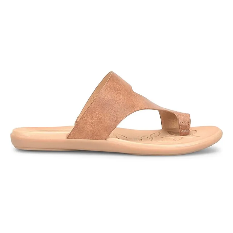 BOC by Born Womens Hazy Toe Ring Strap Flat Sandals