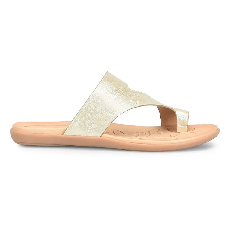 BOC by Born Womens Hazy Toe Ring Strap Flat Sandals