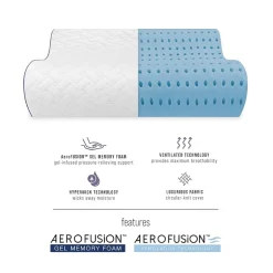 Bodipedic™ Home Gel Comfort Contour Memory Foam Pillow
