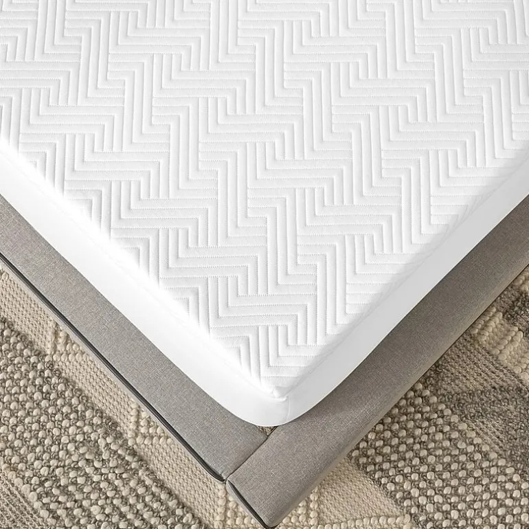Bodipedic Home 2-Inch Gel-Infused Memory Foam Mattress Topper With Circular-Knit Cover