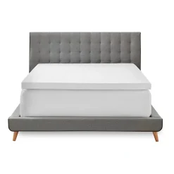Bodipedic Home 3-Inch Gel-Infused Memory Foam Mattress Topper With Cooling Cover