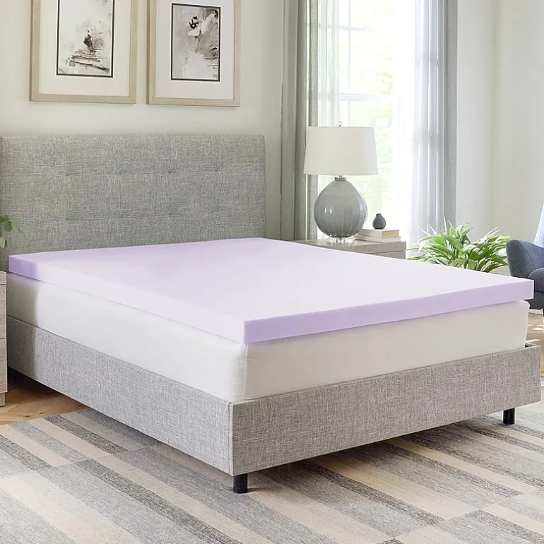Bodipedic Home 3-Inch Lavender Infused Memory Foam Mattress Topper