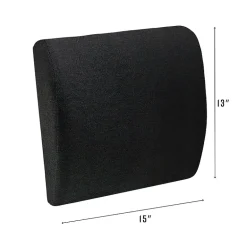 Bodipedic Home Lumbar Support Memory Foam Accessory Pillow