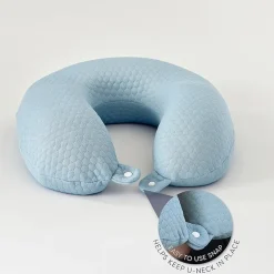 Bodipedic Home U-Neck Support Memory Foam Accessory Pillow